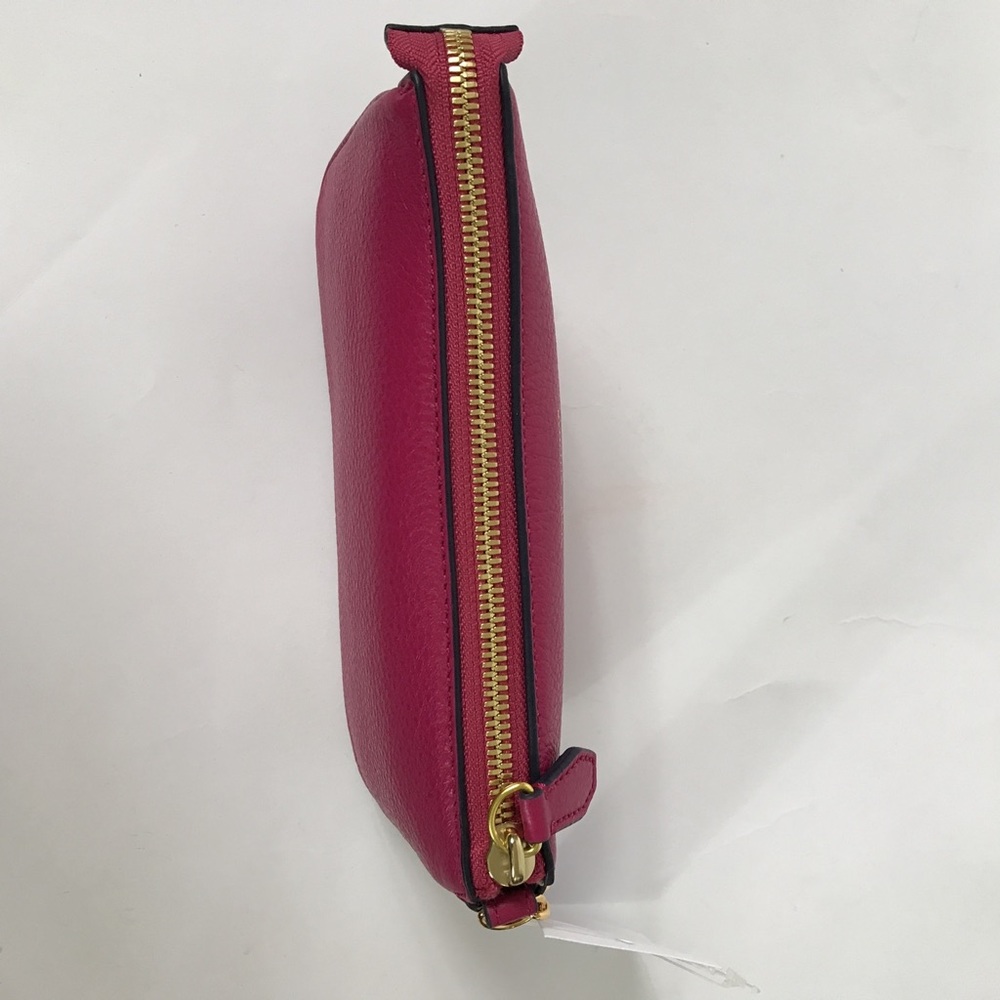 New Stuart Weitzman Eastside Wristlet Clutch Pink - Picture 5 of 7